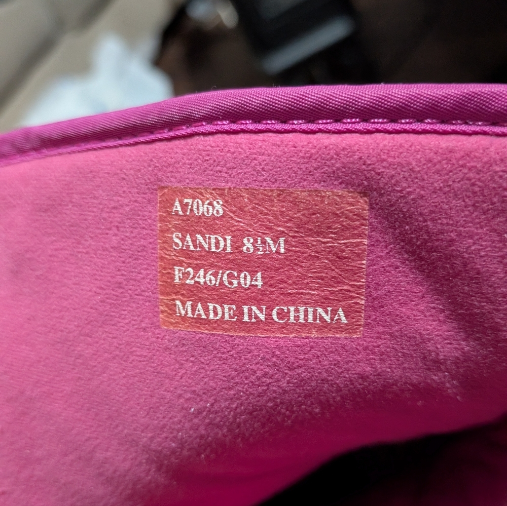 Coach Women's Magenta Winter Boots Sandi Size 8 1/2 - Picture 11 of 13